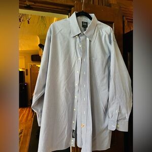 Men's Blue Dress Shirt by Jos A Bank